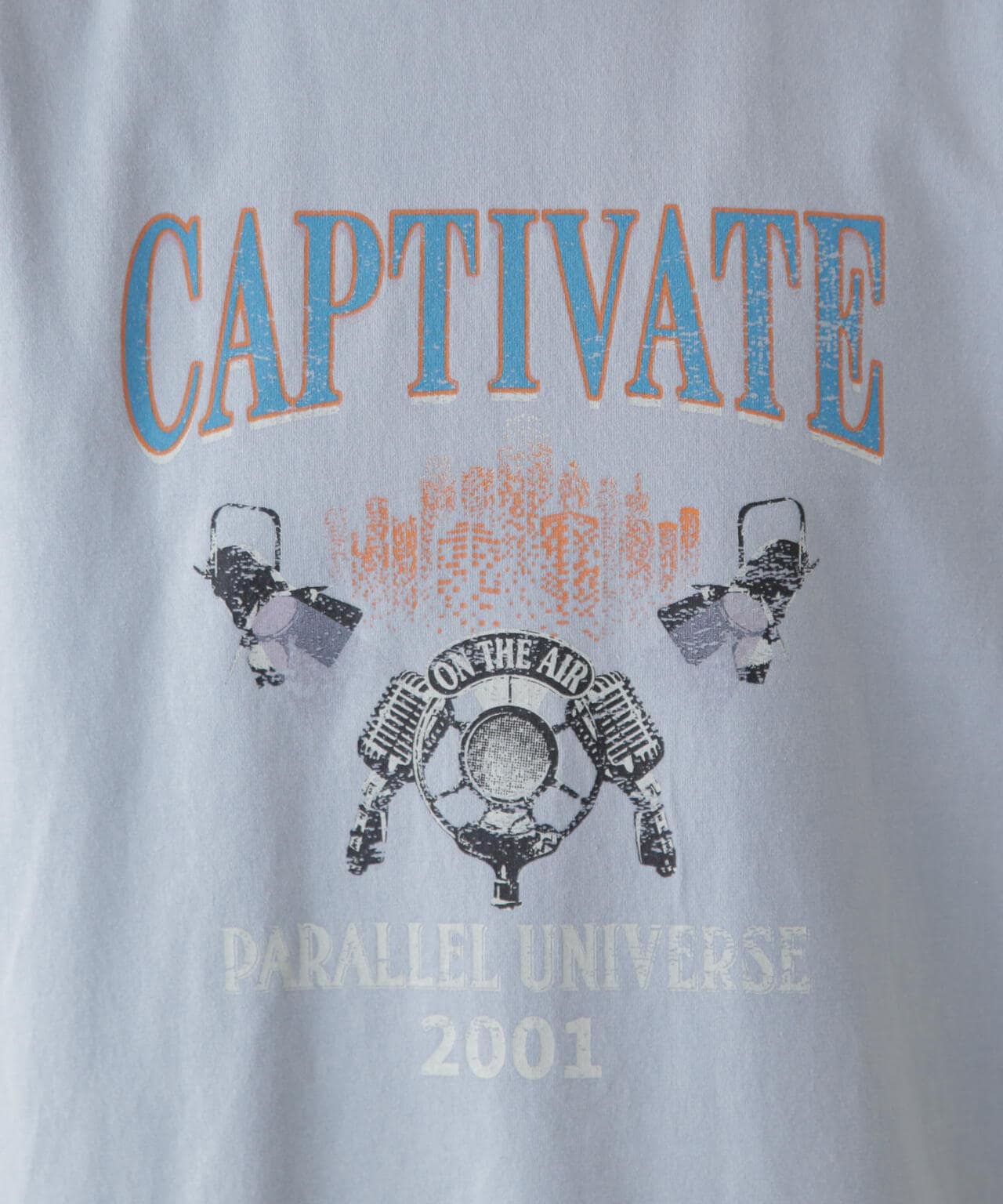 ヴィンテージライクプリントTシャツ
