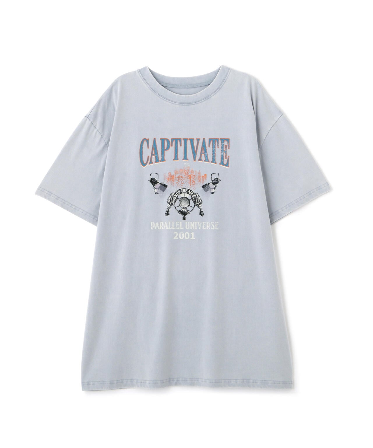 ヴィンテージライクプリントTシャツ