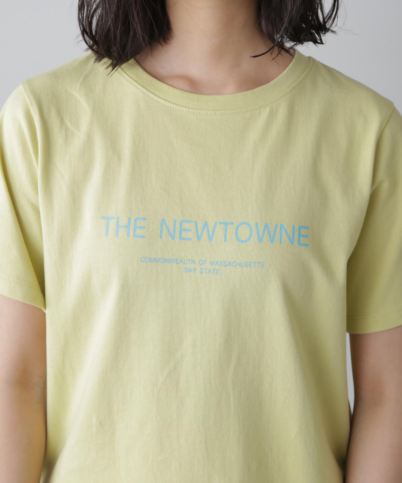 シンプルロゴプリントTシャツ