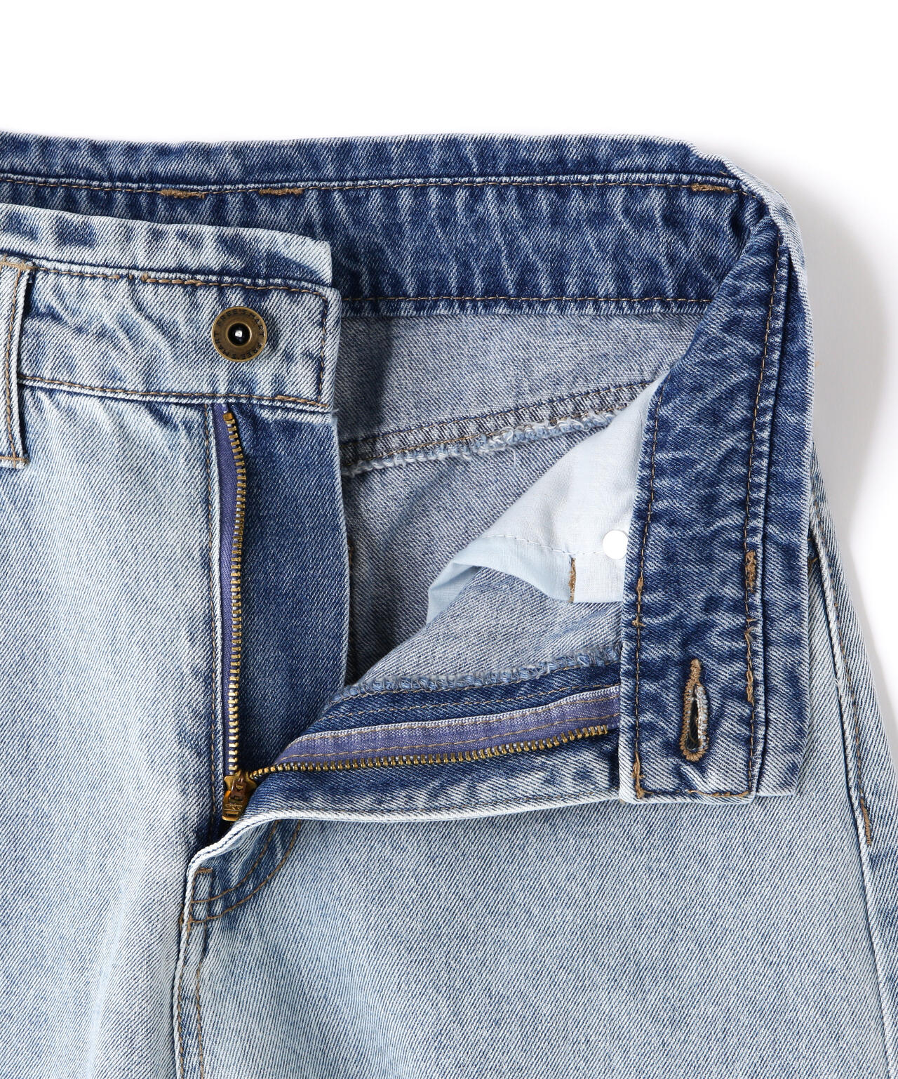 【3サイズ展開XS-M】デニムエッグパンツ【低身長サイズ有】