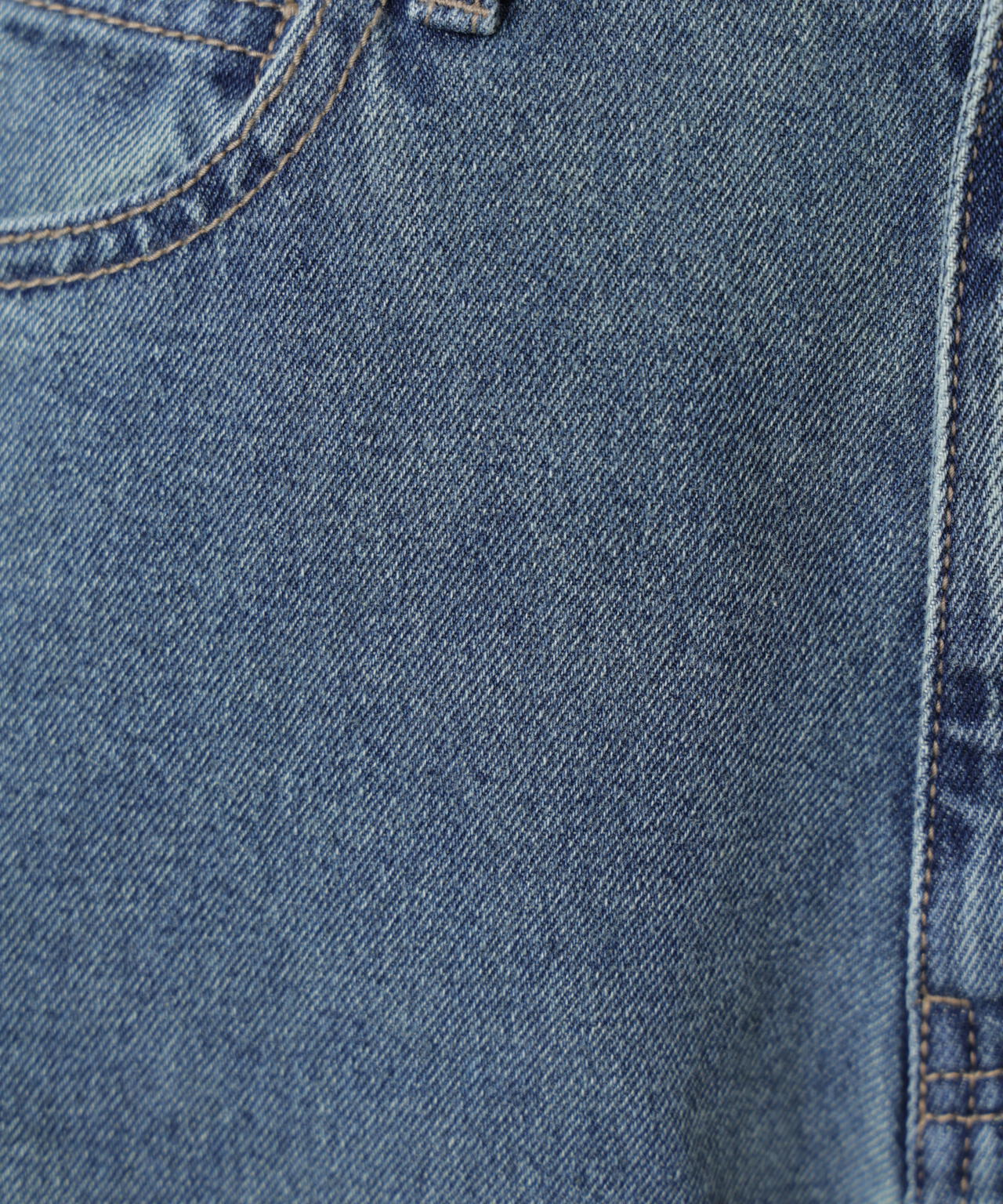 【3サイズ展開XS-M】デニムエッグパンツ【低身長サイズ有】