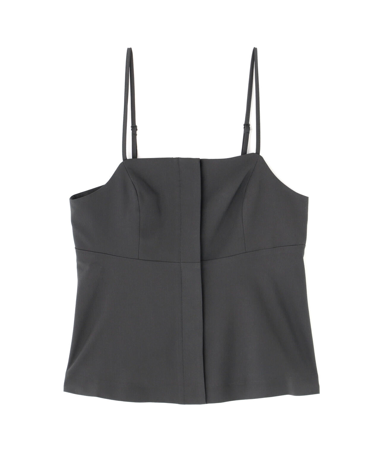 〈セットアップ対応〉ペプラムキャミソールビスチェ