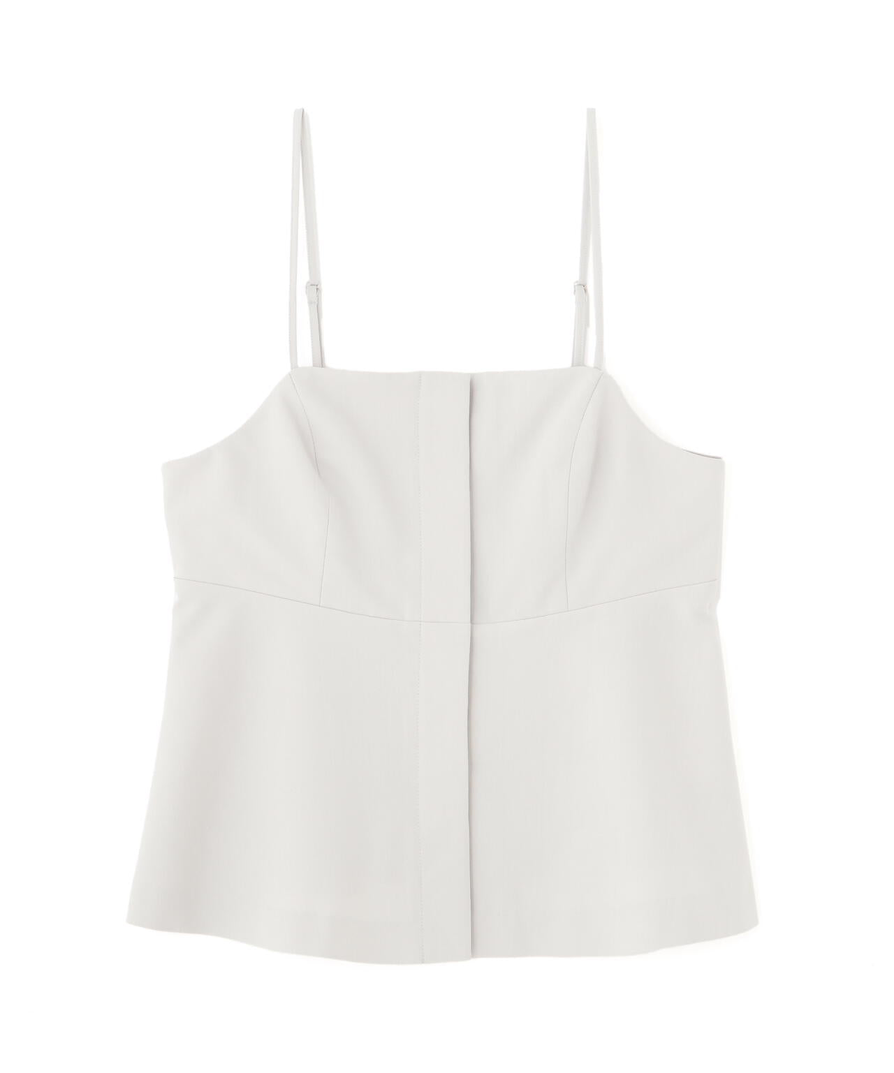 〈セットアップ対応〉ペプラムキャミソールビスチェ