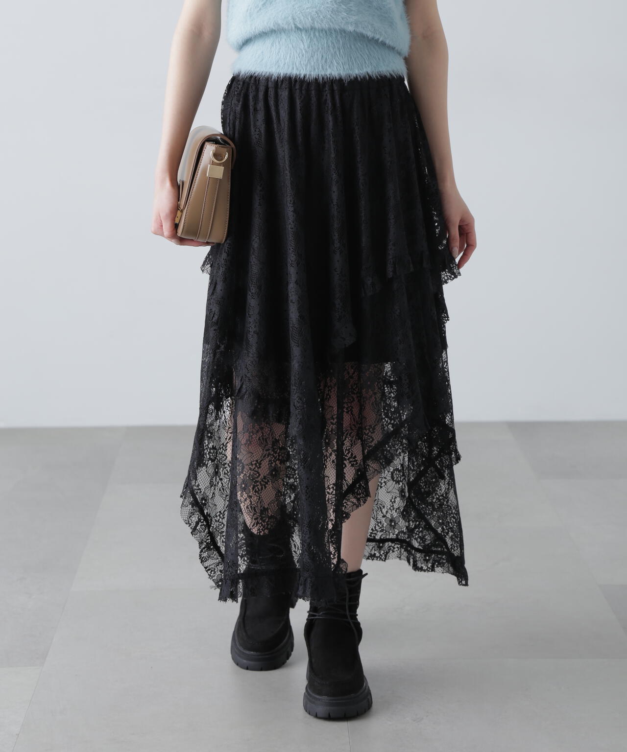 イレヘムレーススカート
