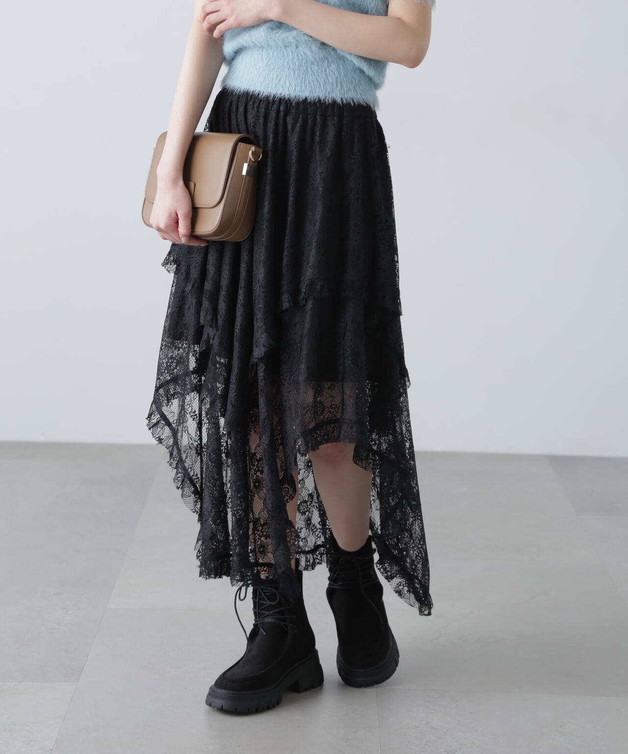 イレヘムレーススカート