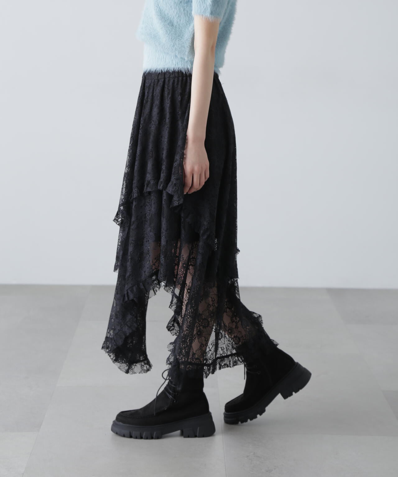 イレヘムレーススカート