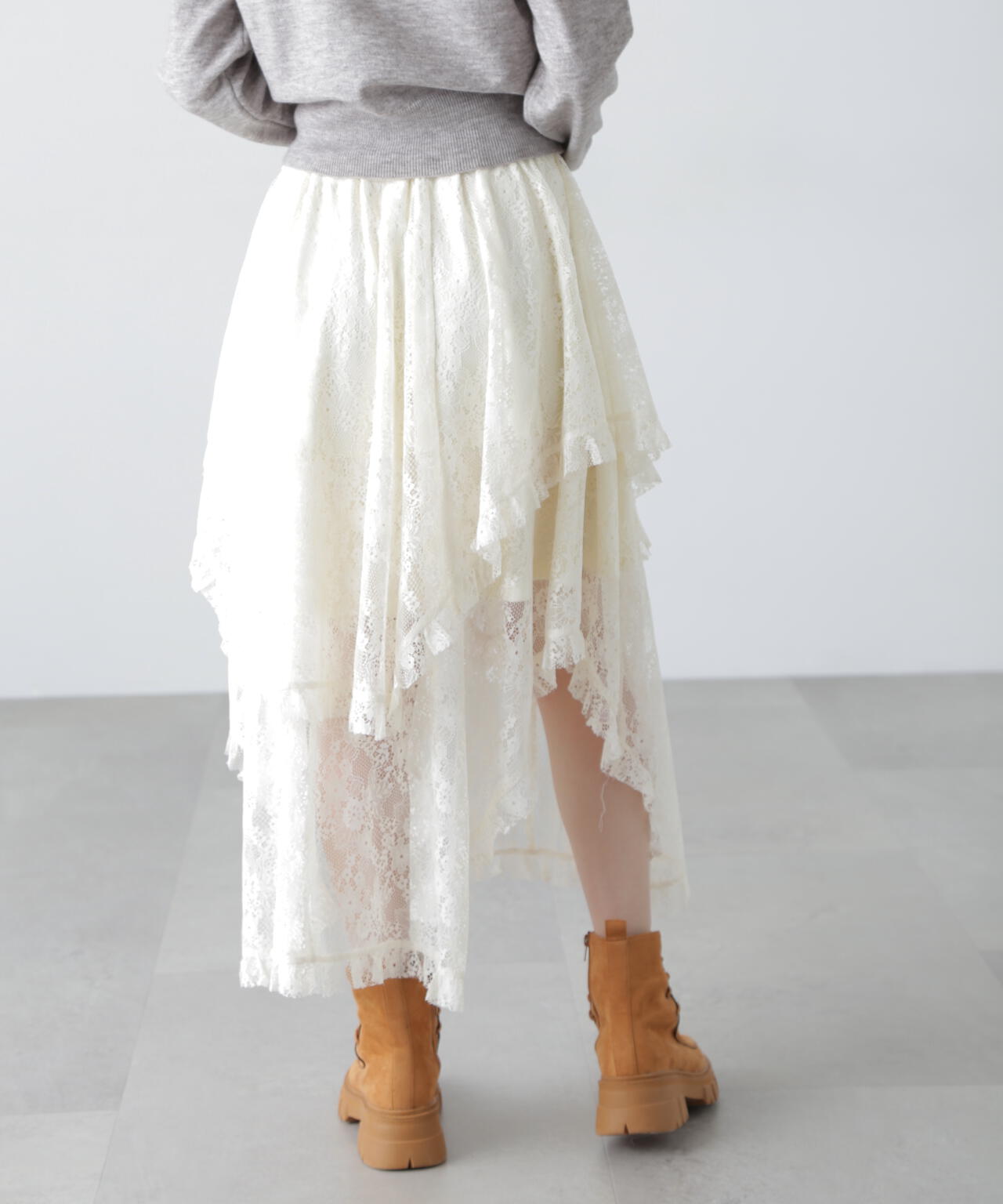 イレヘムレーススカート