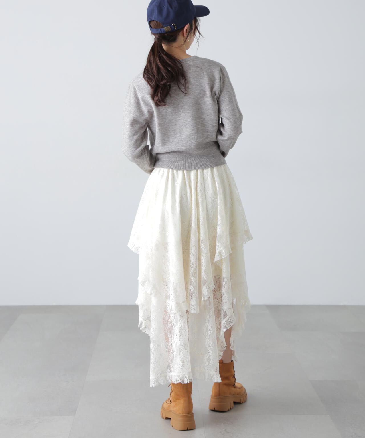 イレヘムレーススカート