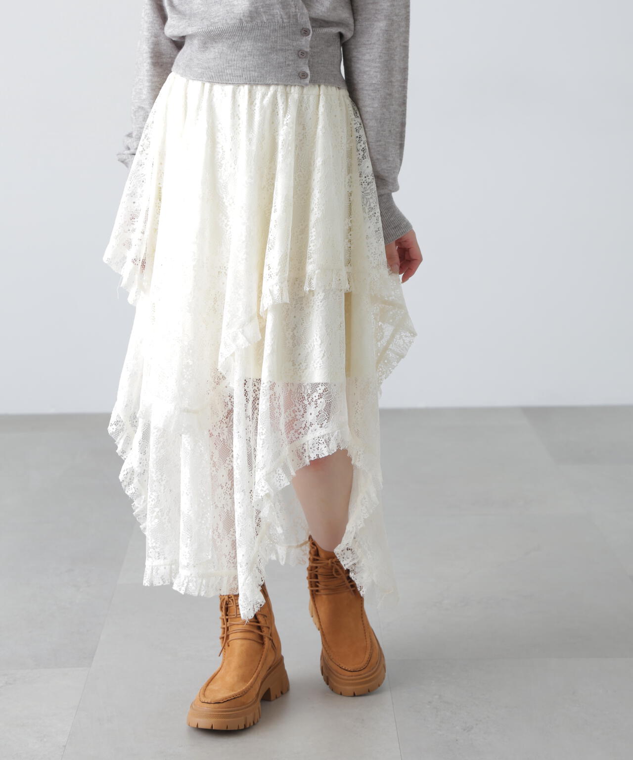 イレヘムレーススカート