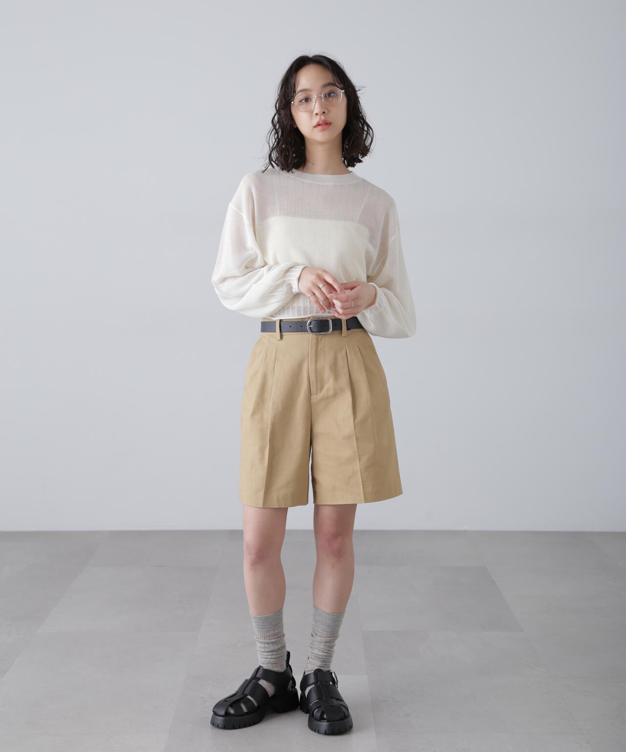 チノショートパンツ