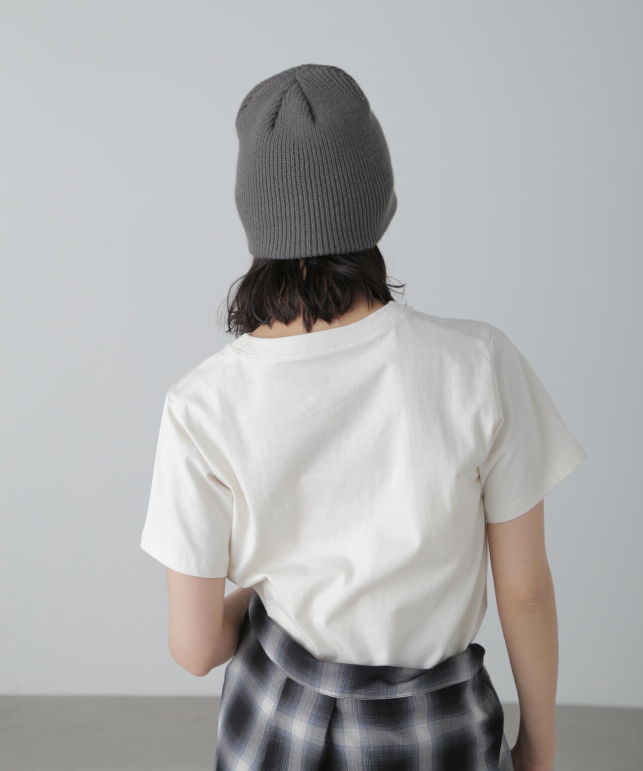 カラーフレンチロゴプリントTシャツ