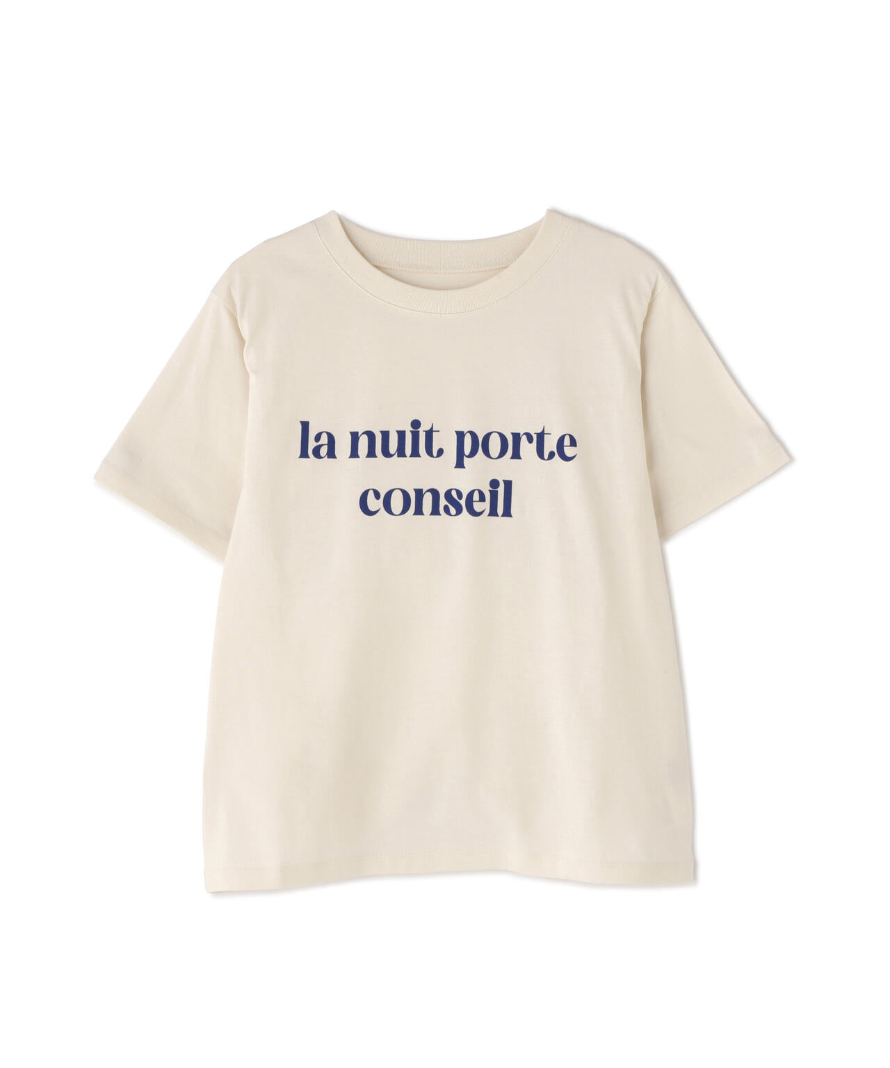 カラーフレンチロゴプリントTシャツ