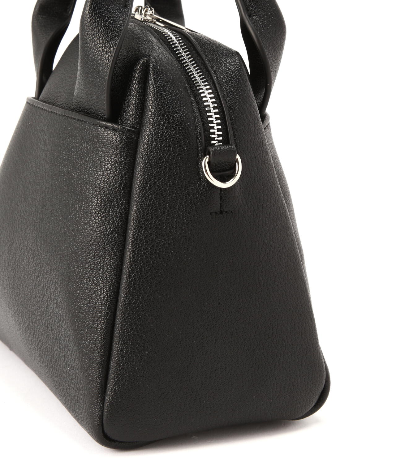 スクエアハンドルバッグ