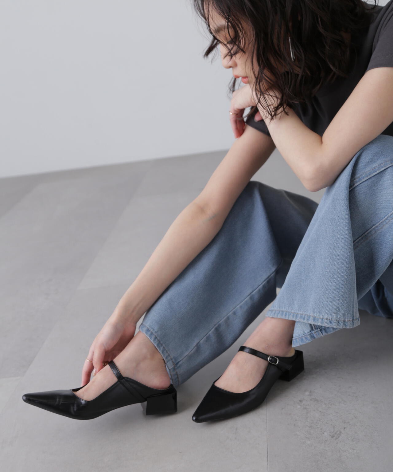 メリージェーンミュール