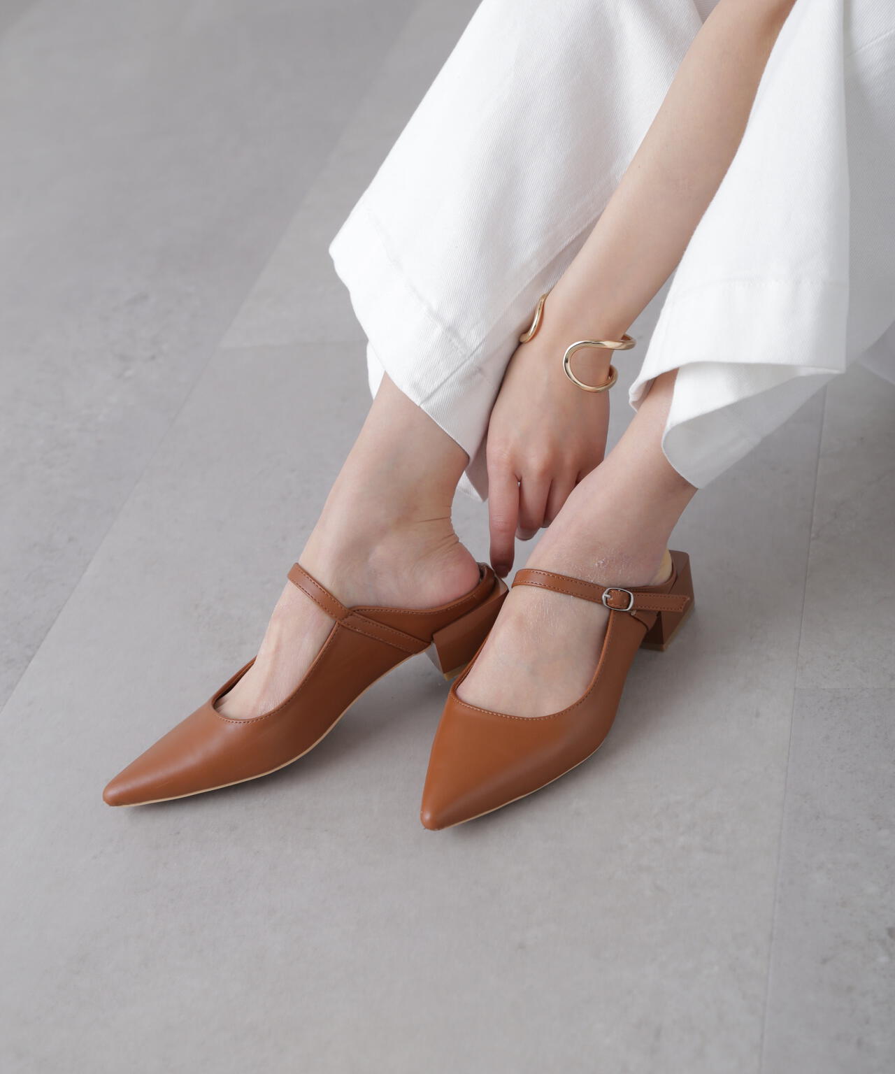 メリージェーンミュール