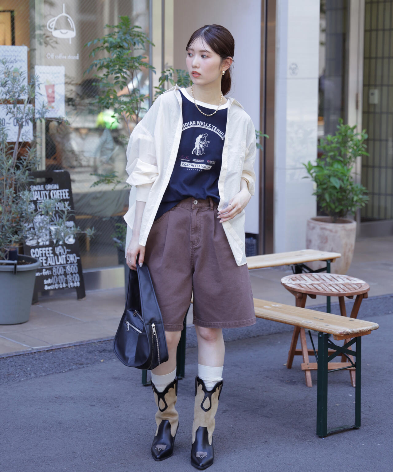 ナイロンベーシックシャツ