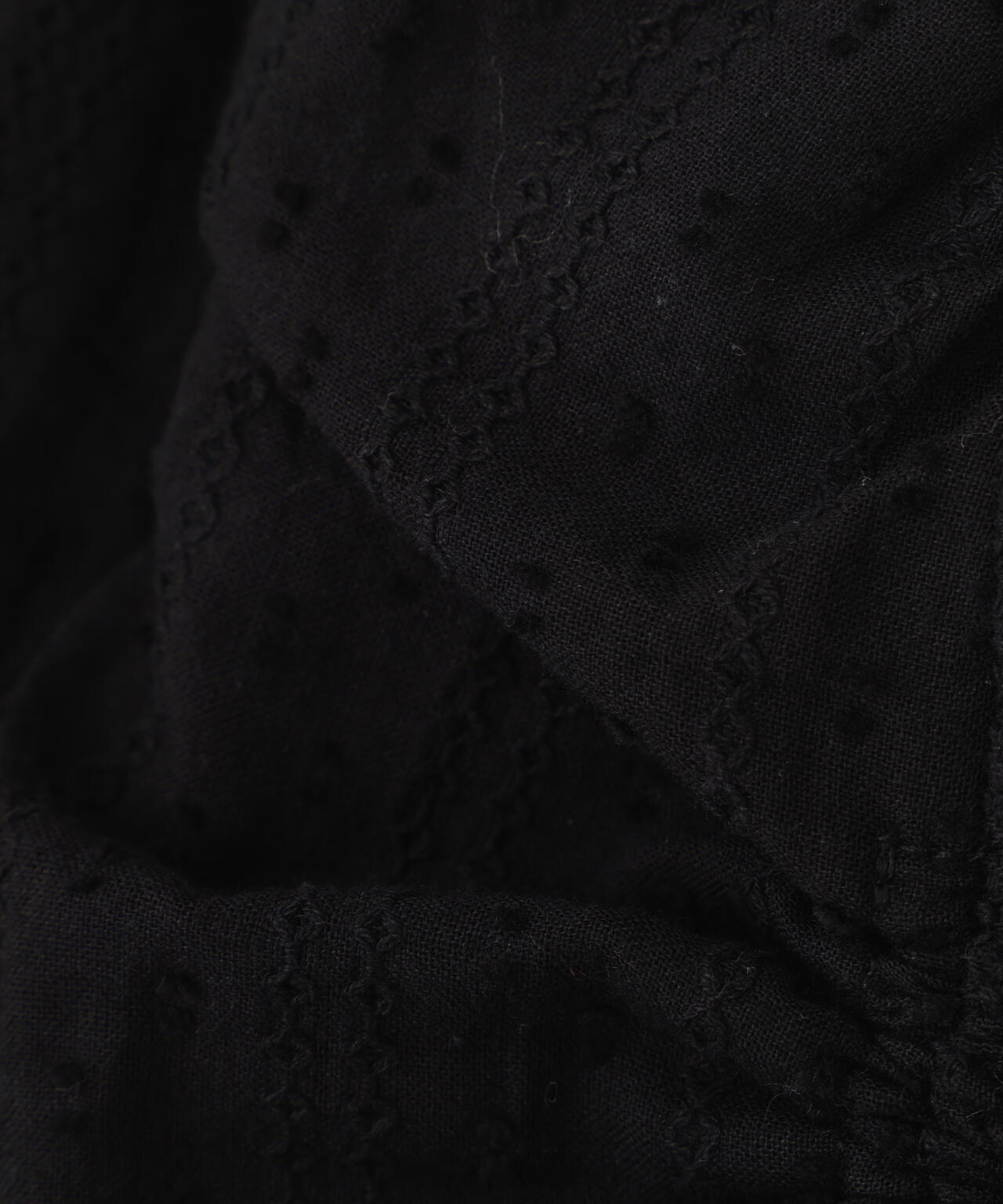 ドロストリボン長袖ブラウス