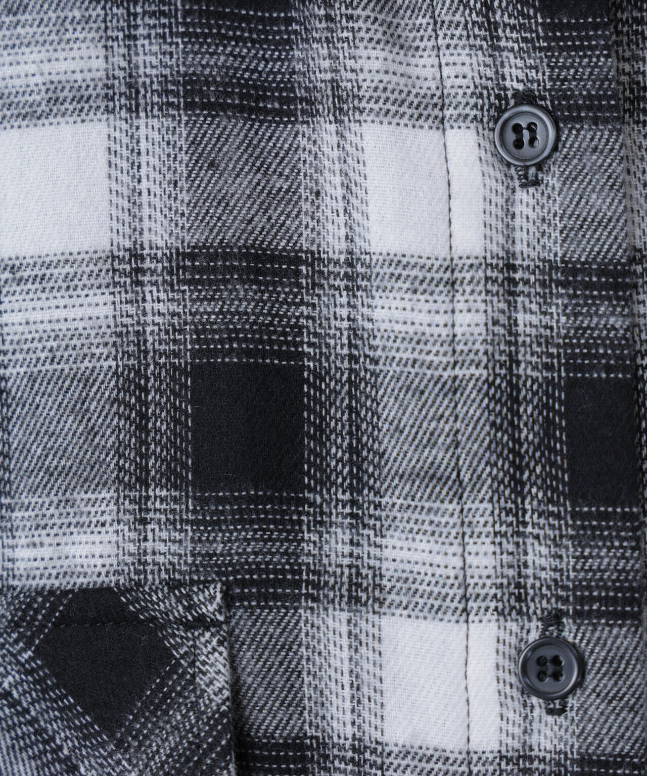 ビッグポケットショート丈シャツ