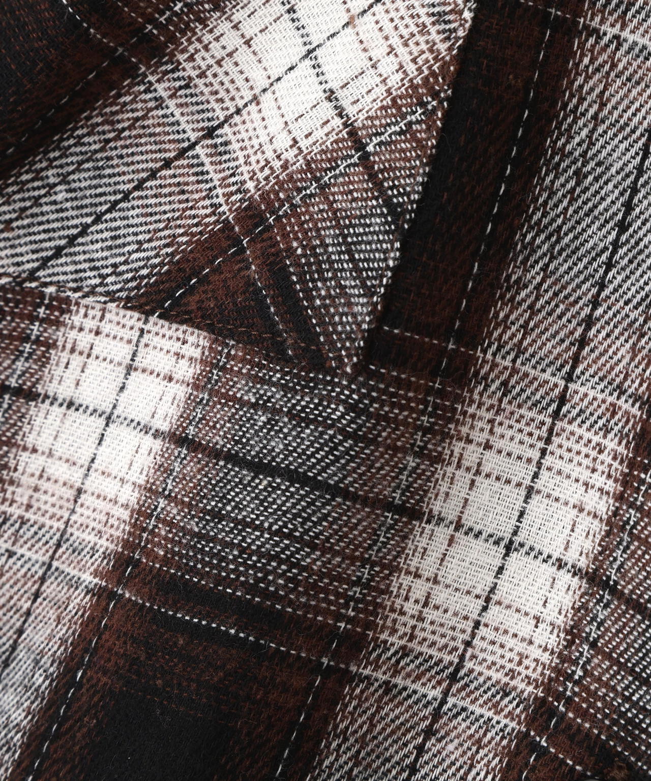 ビッグポケットショート丈シャツ