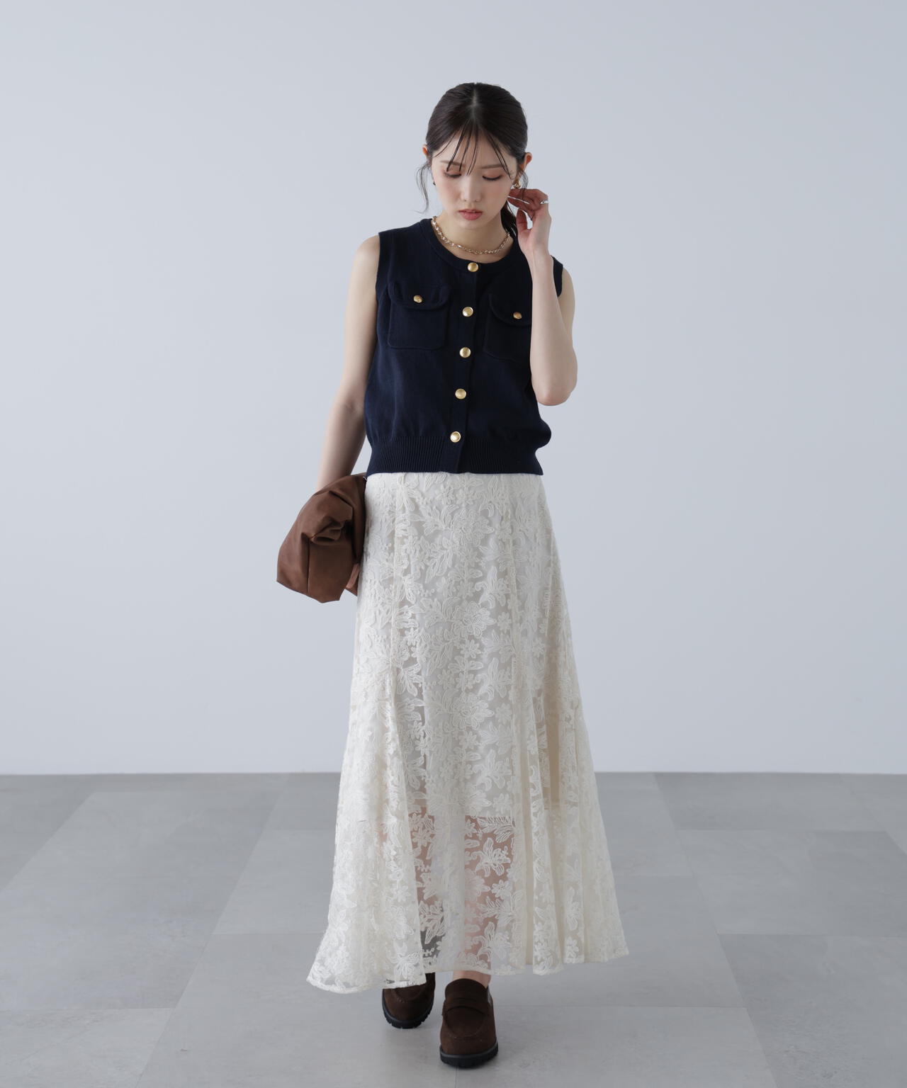 アソートサイドフレアマーメイドスカート