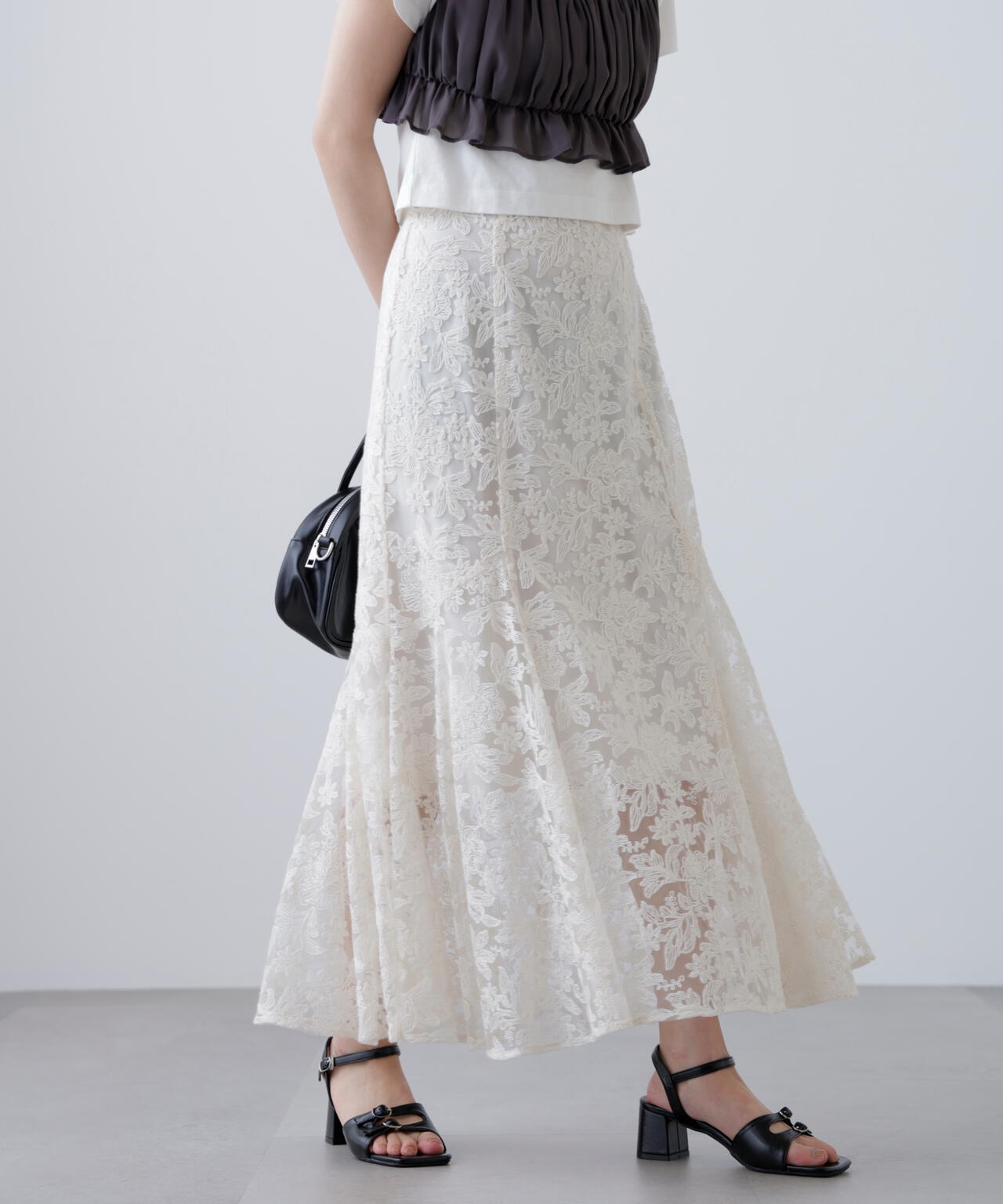 アソートサイドフレアマーメイドスカート