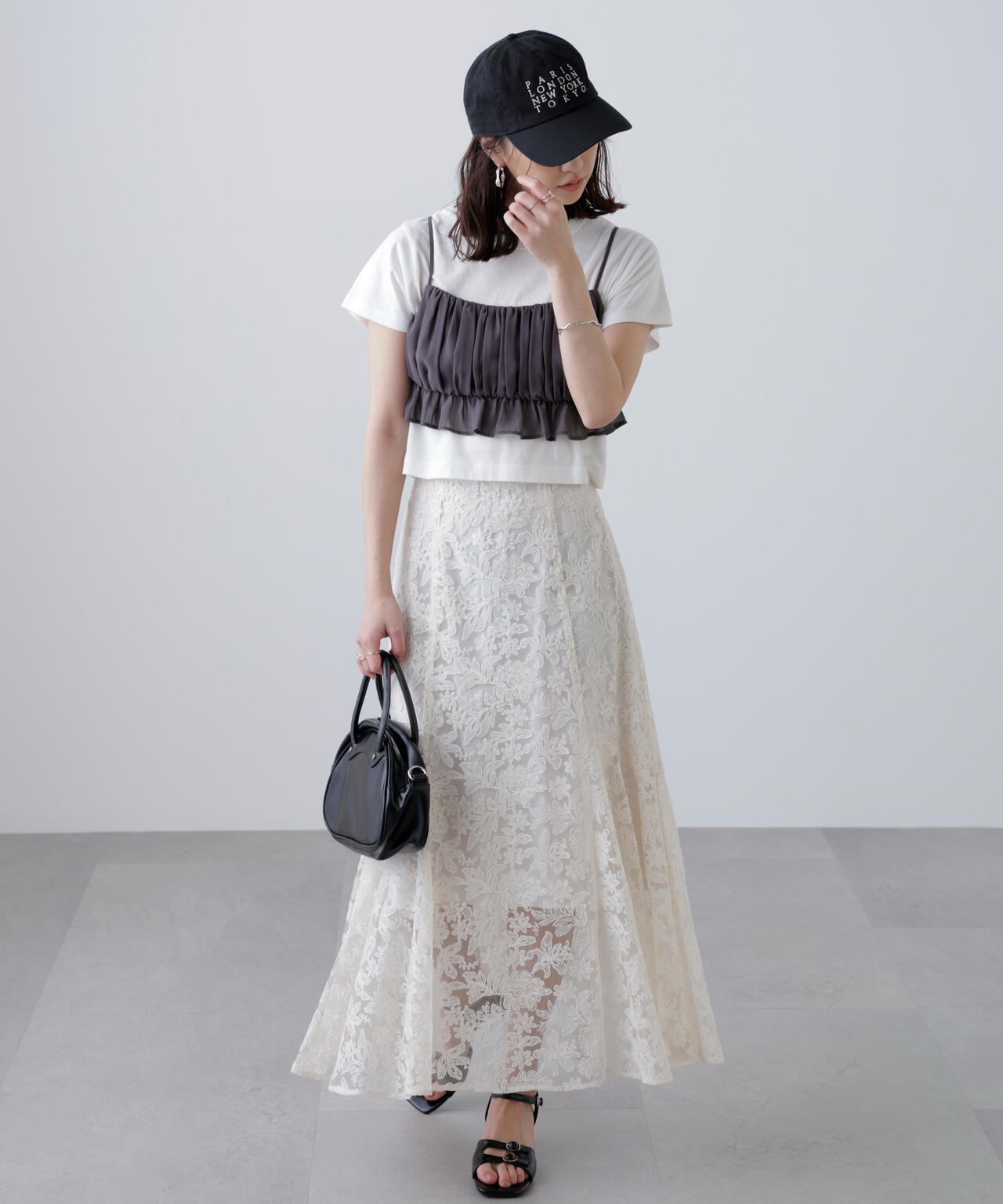 アソートサイドフレアマーメイドスカート