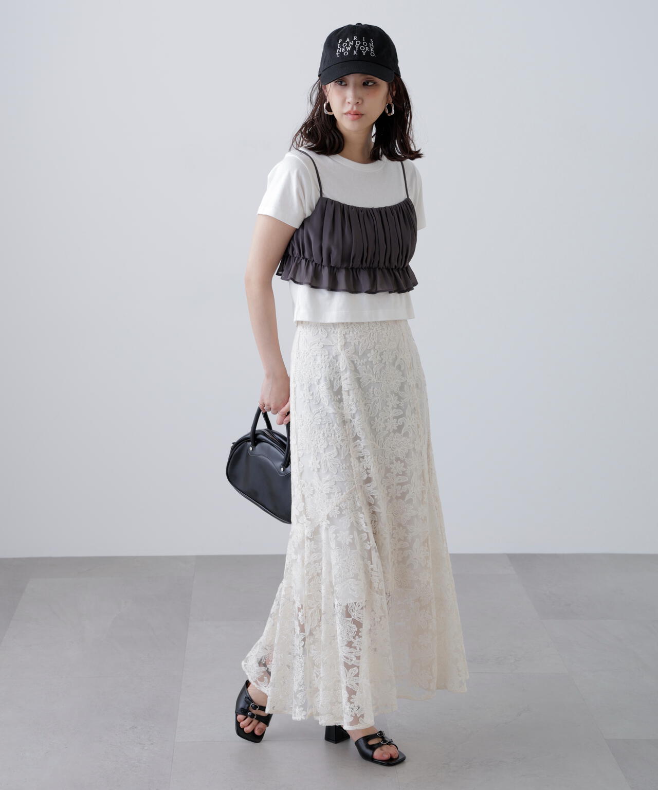 アソートサイドフレアマーメイドスカート