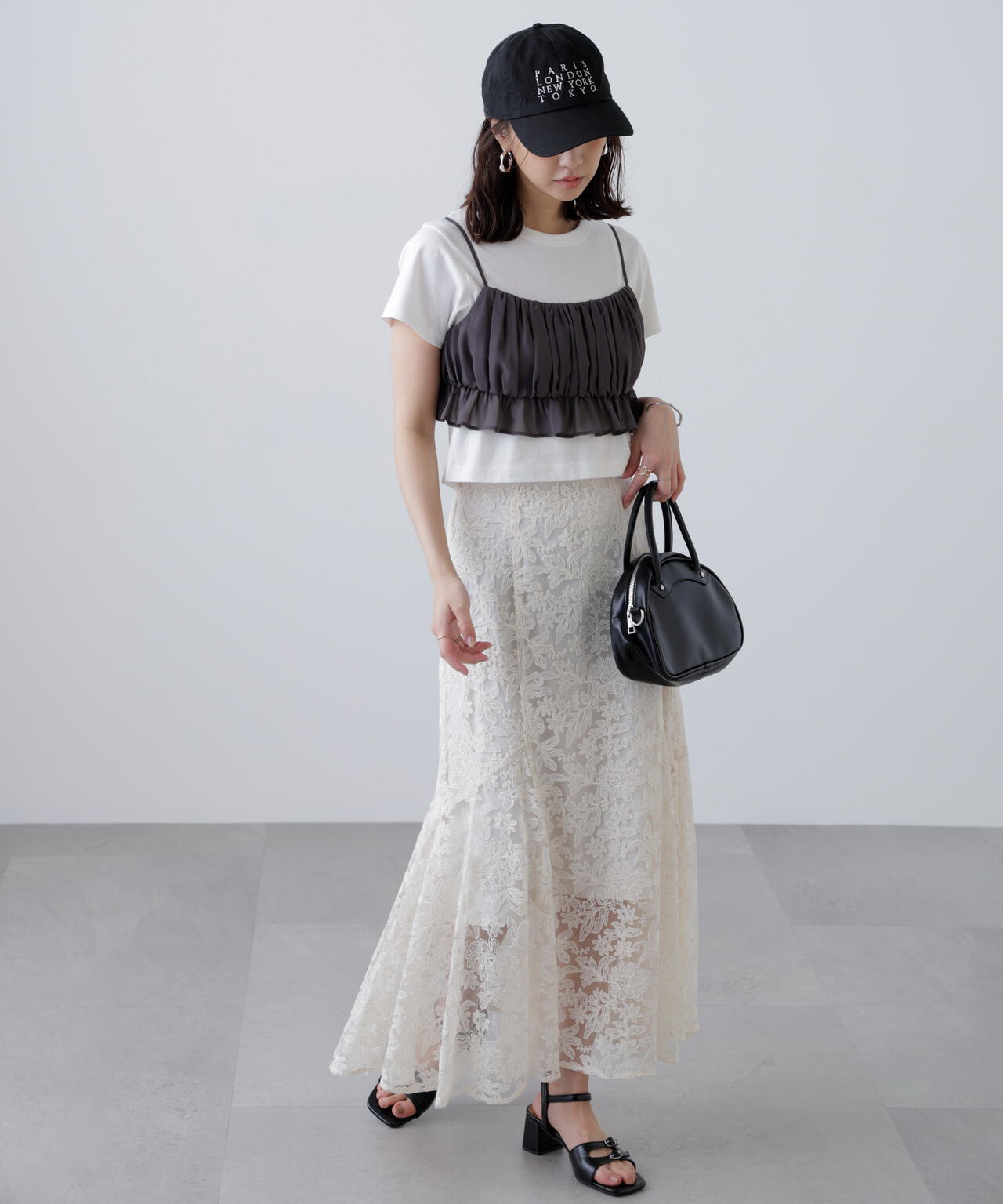 アソートサイドフレアマーメイドスカート