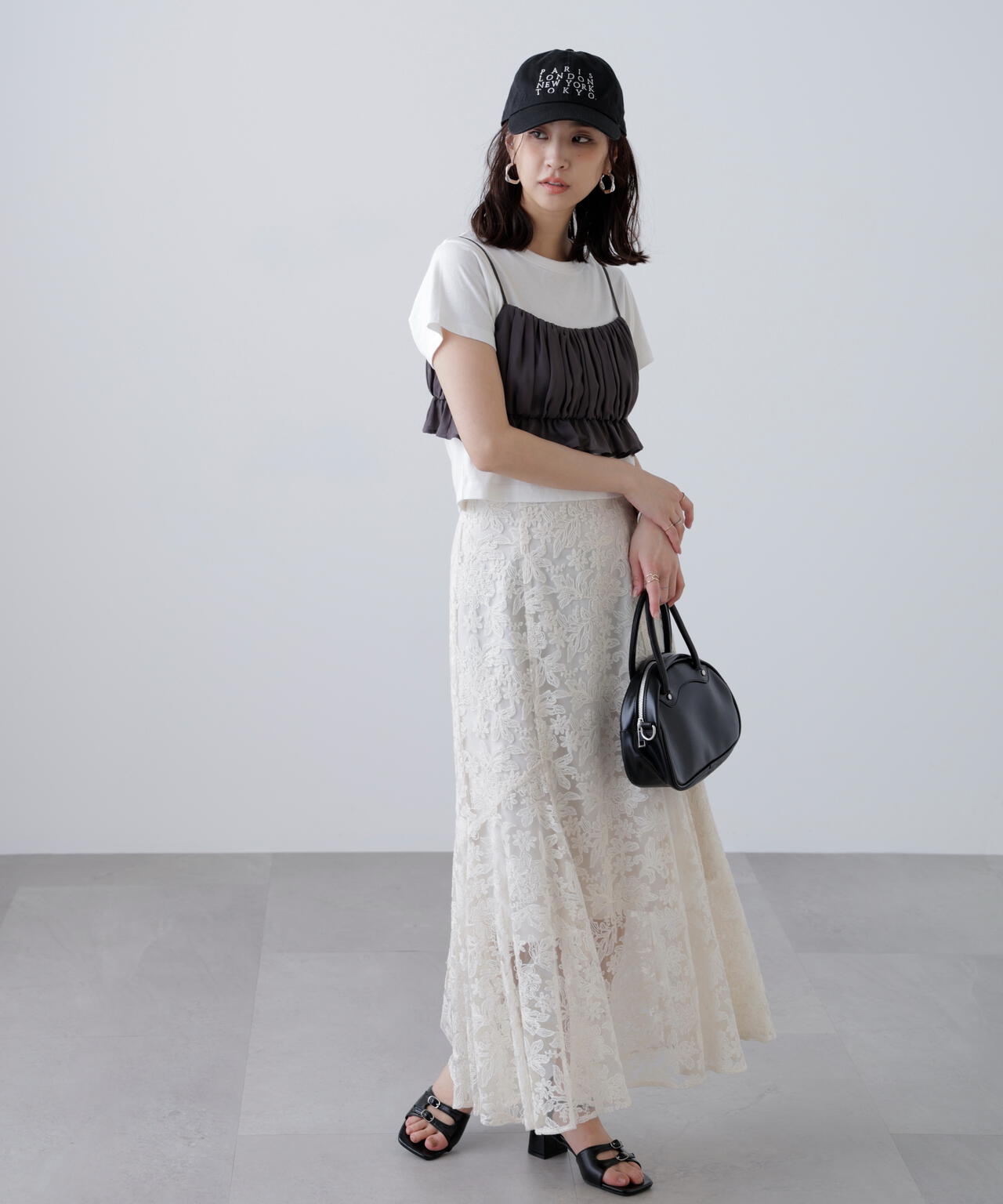 アソートサイドフレアマーメイドスカート