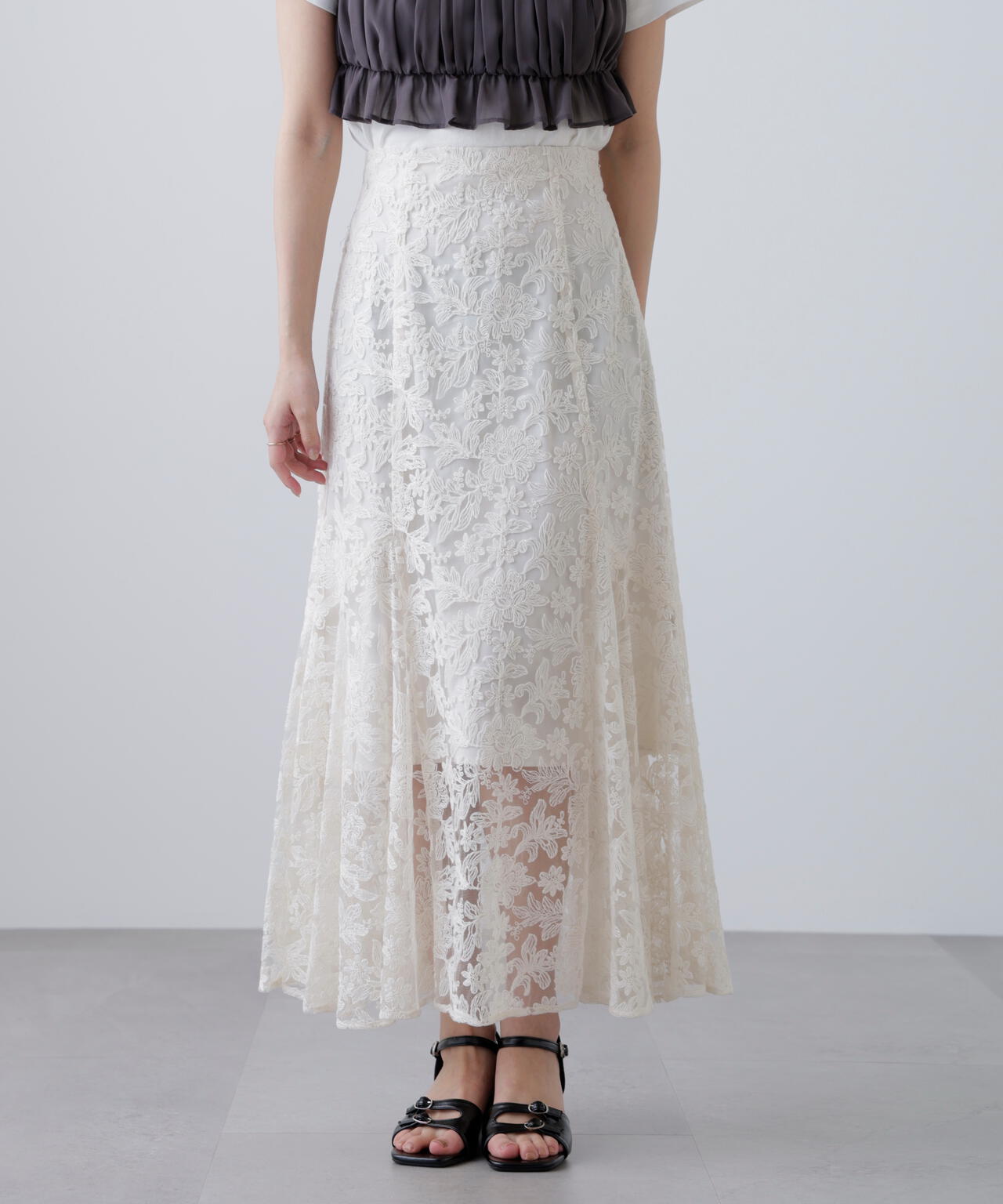 アソートサイドフレアマーメイドスカート