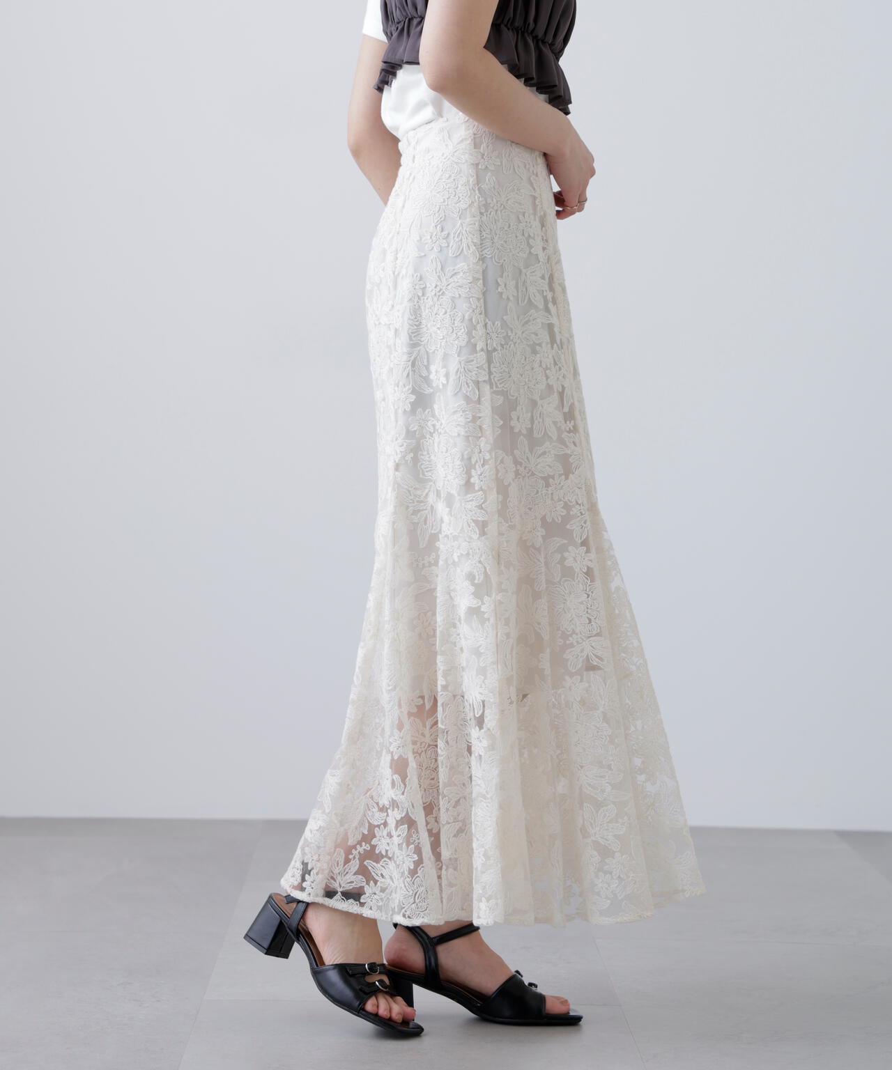 アソートサイドフレアマーメイドスカート