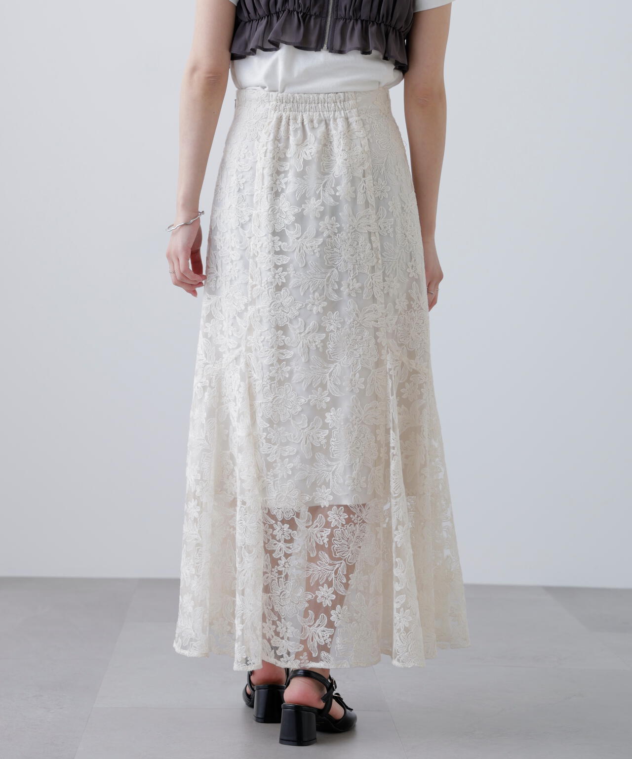 アソートサイドフレアマーメイドスカート