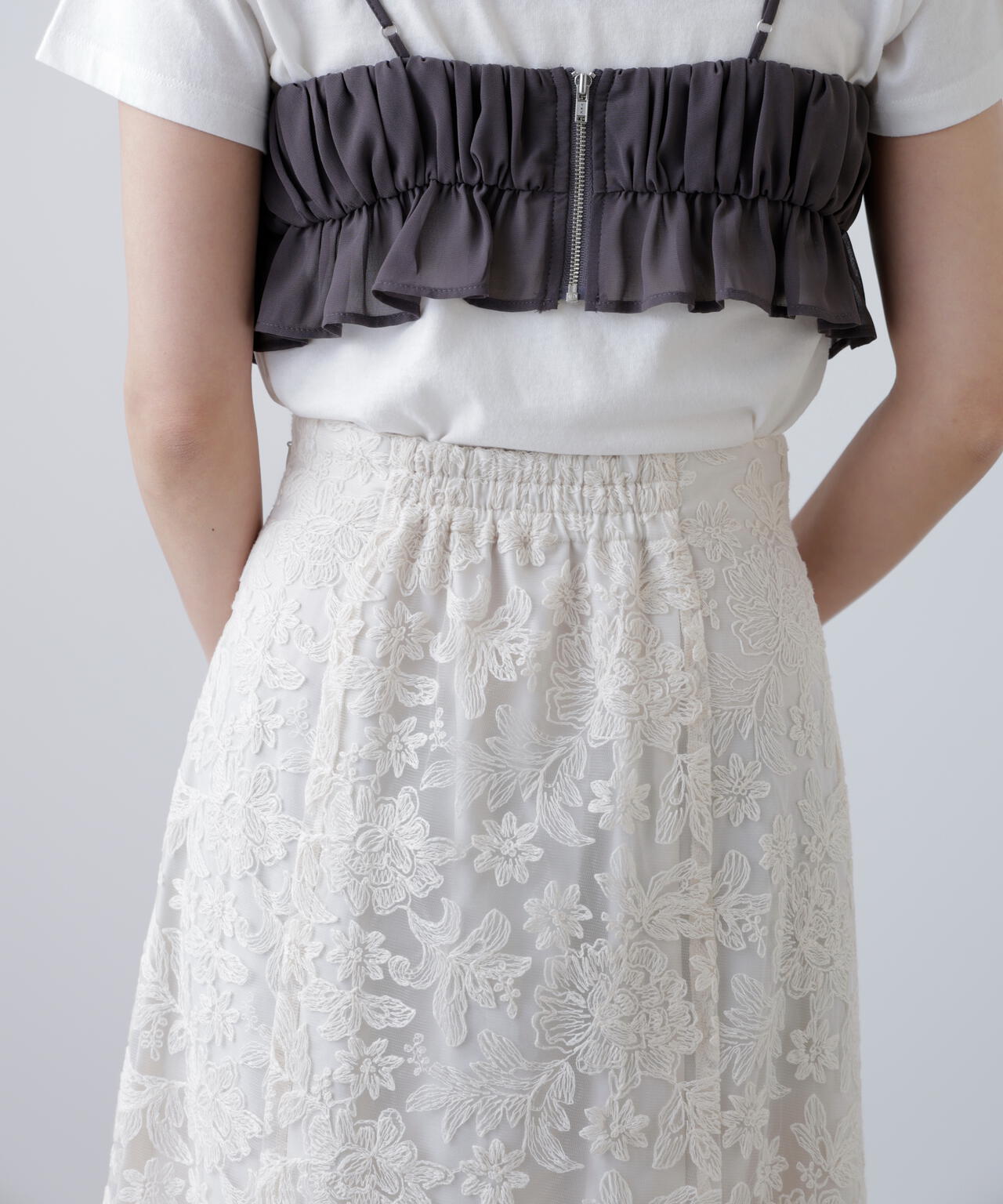 アソートサイドフレアマーメイドスカート