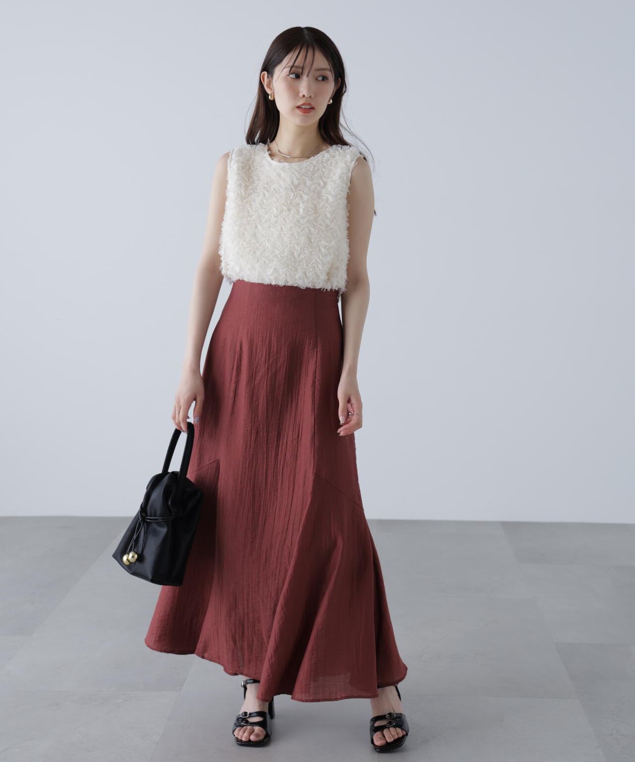 アソートサイドフレアマーメイドスカート