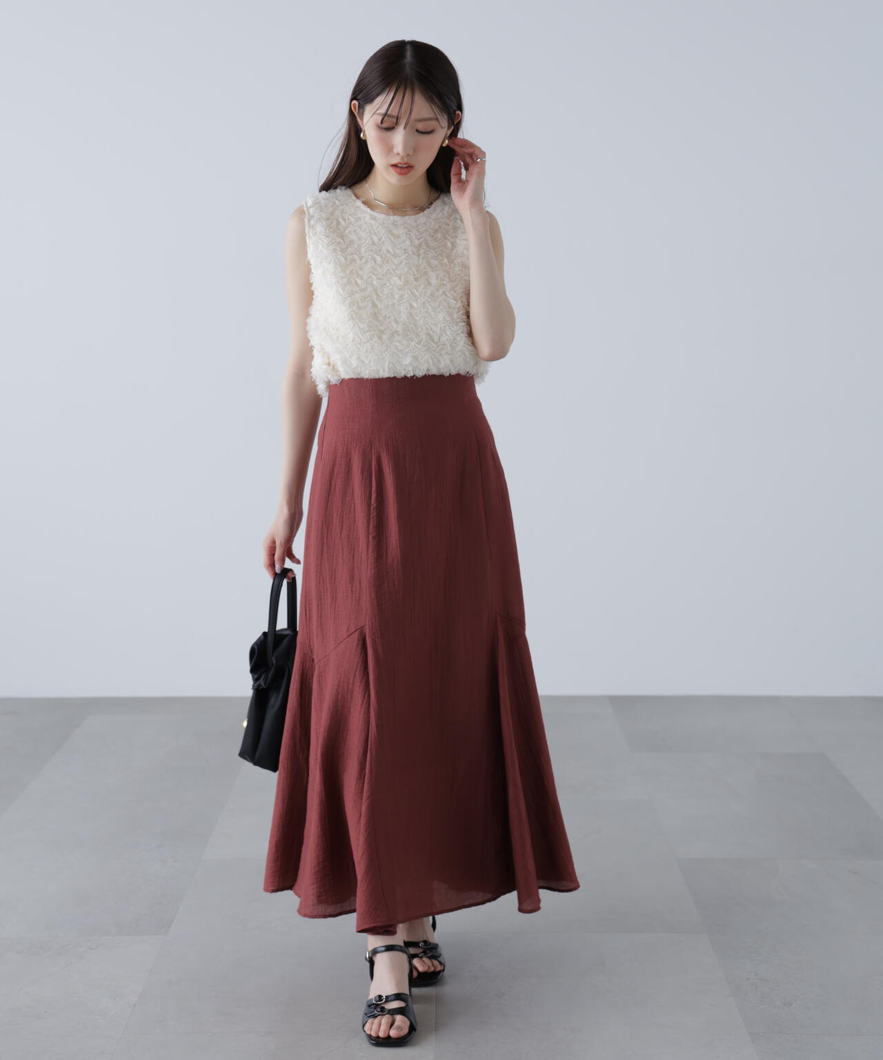 アソートサイドフレアマーメイドスカート