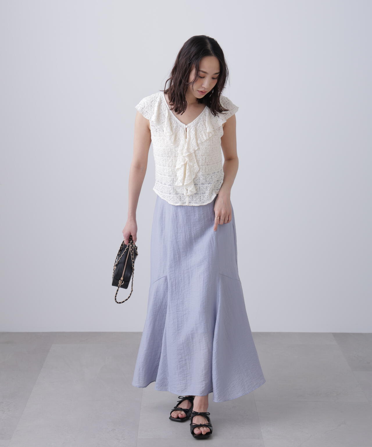 アソートサイドフレアマーメイドスカート