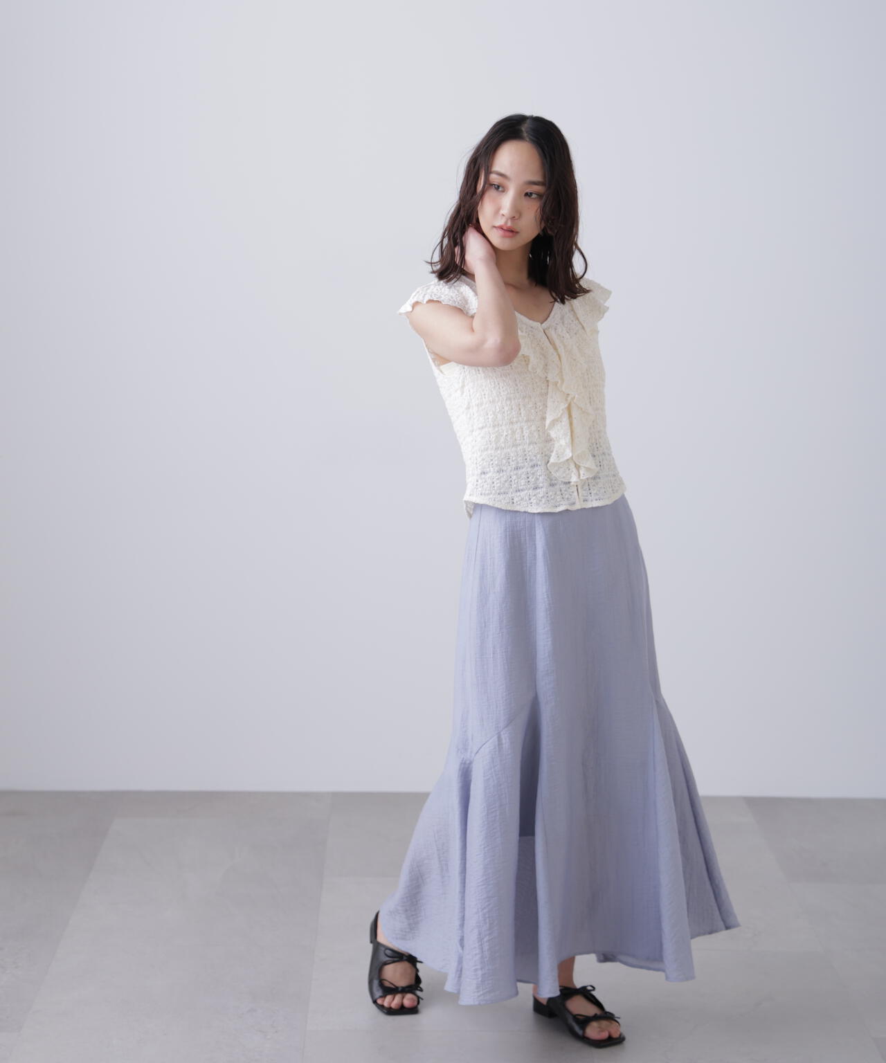 アソートサイドフレアマーメイドスカート