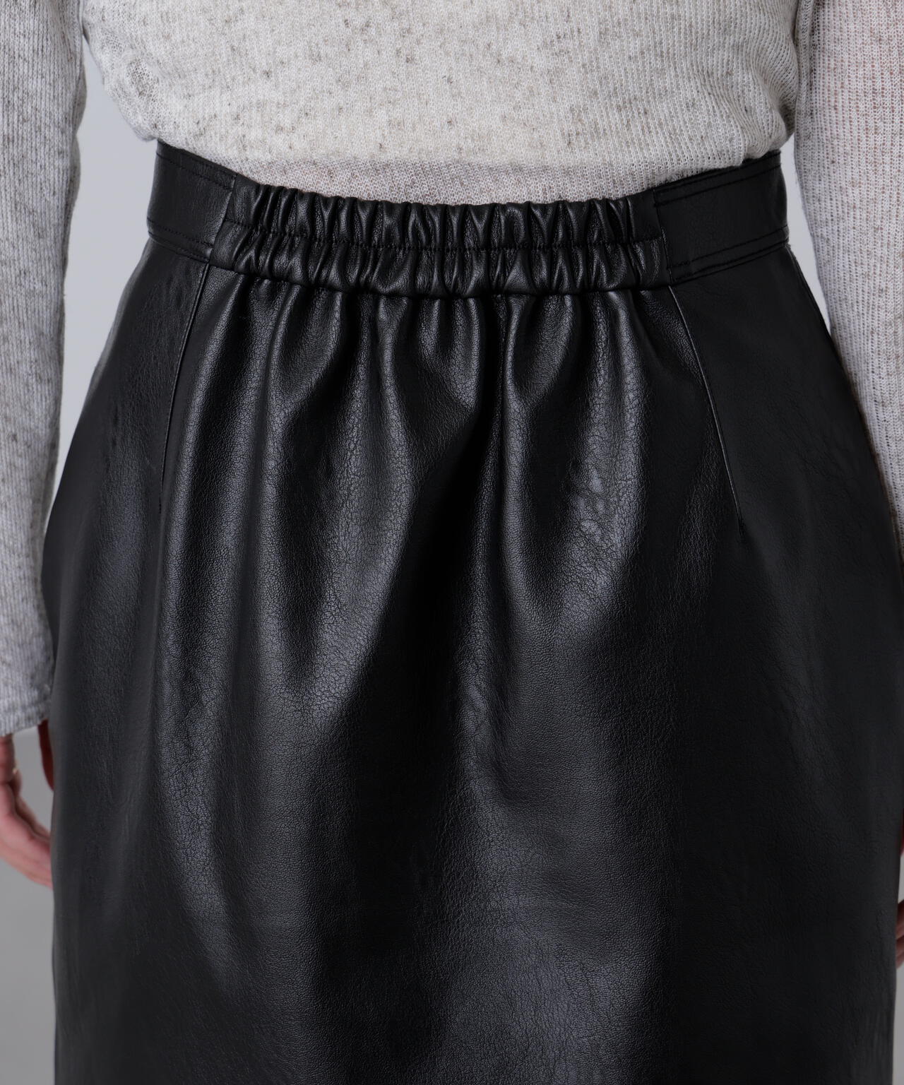 合皮ミニスカート