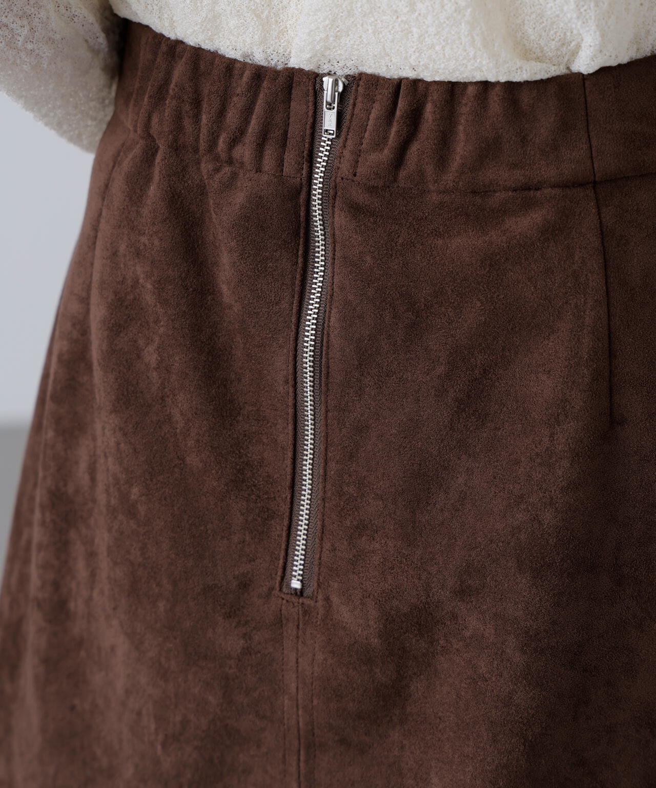 フェイクスウェードポケットミニスカート