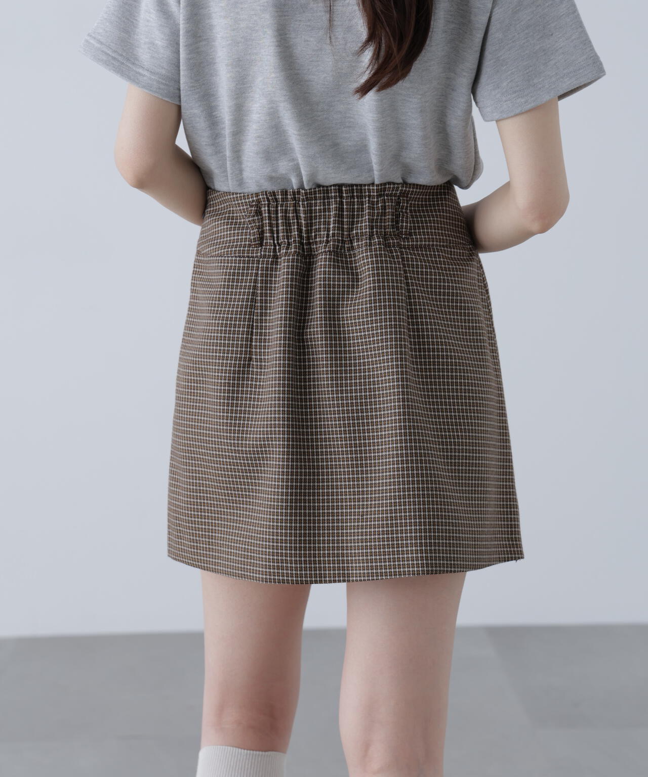 〈セットアップ対応〉プリーツミニスカート