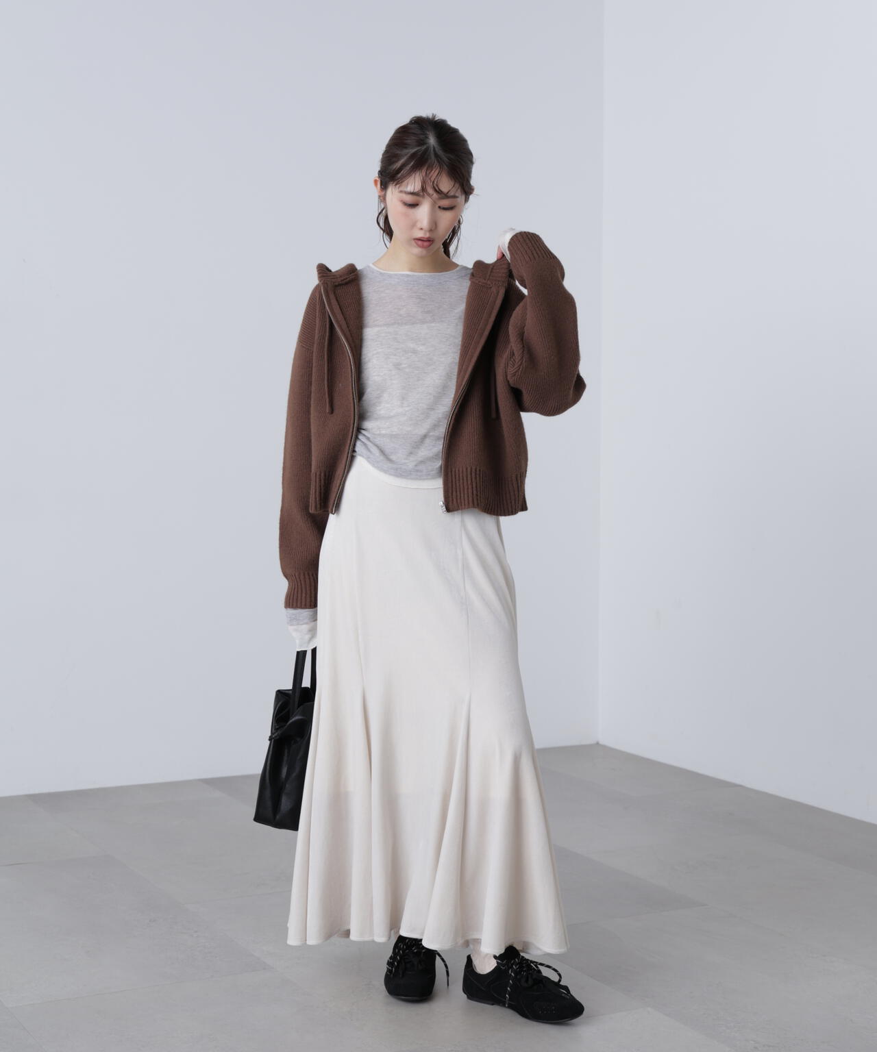 ベロアマーメイドスカート