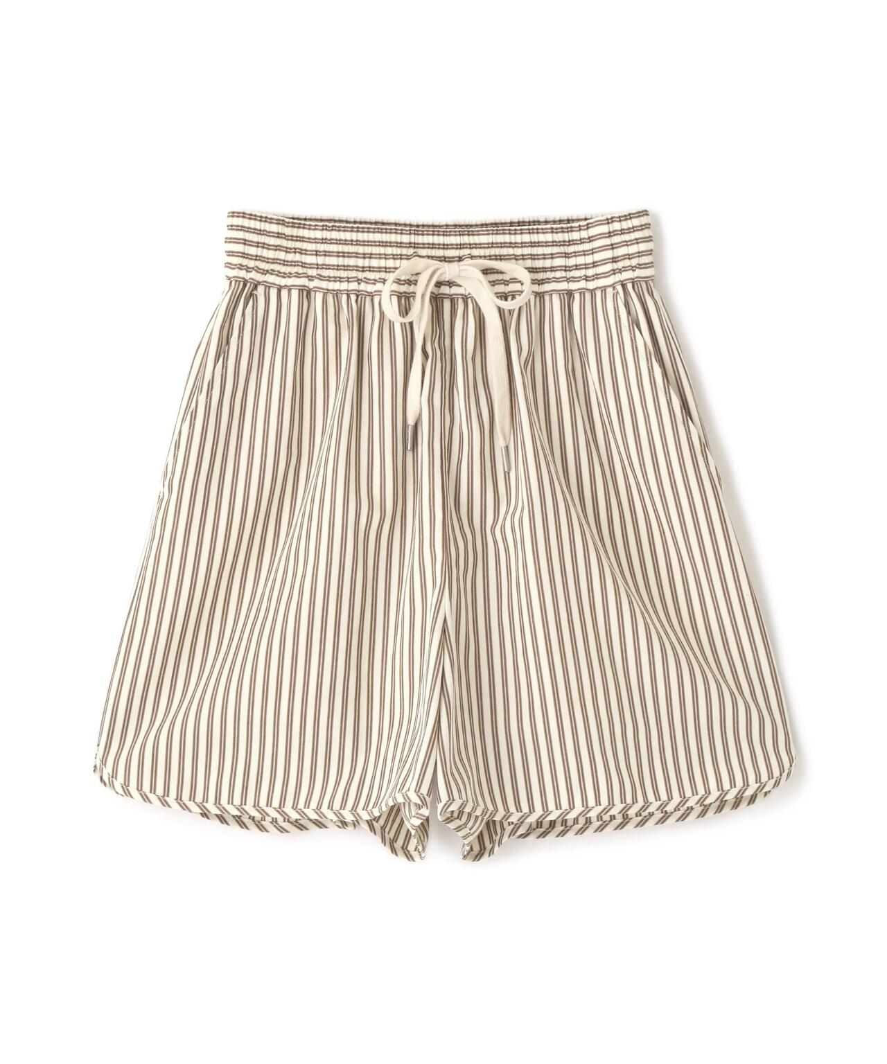 〈セットアップ対応〉ストライプショートパンツ