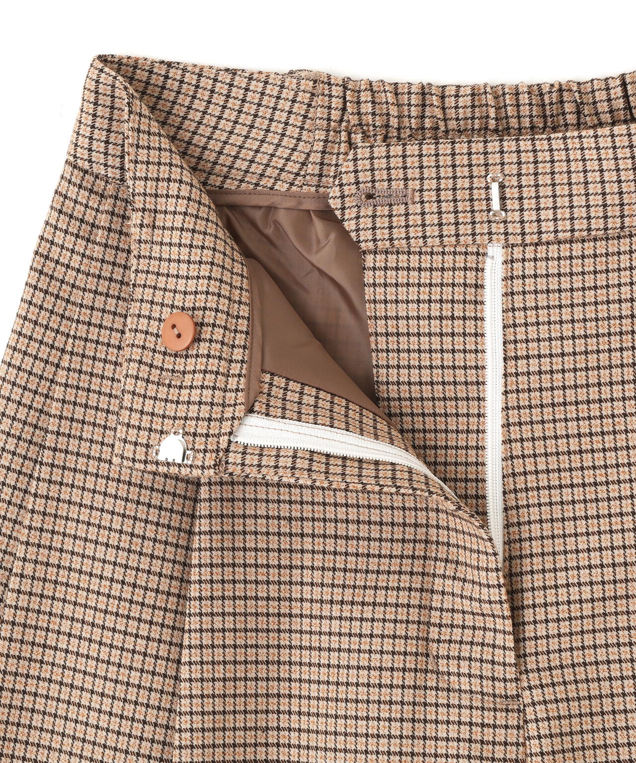 〈セットアップ対応〉ツータックキュロットパンツ