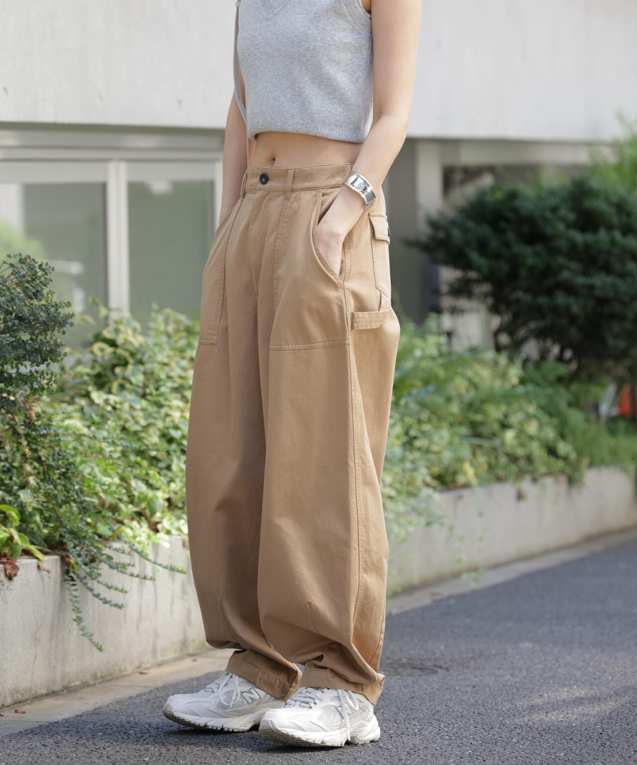 〈フリーズマート別注〉GUNG HO ミリタリーバレルパンツ【低身長サイズ有】