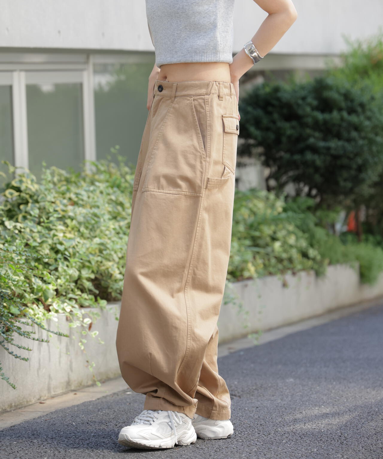 〈フリーズマート別注〉GUNG HO ミリタリーバレルパンツ【低身長サイズ有】