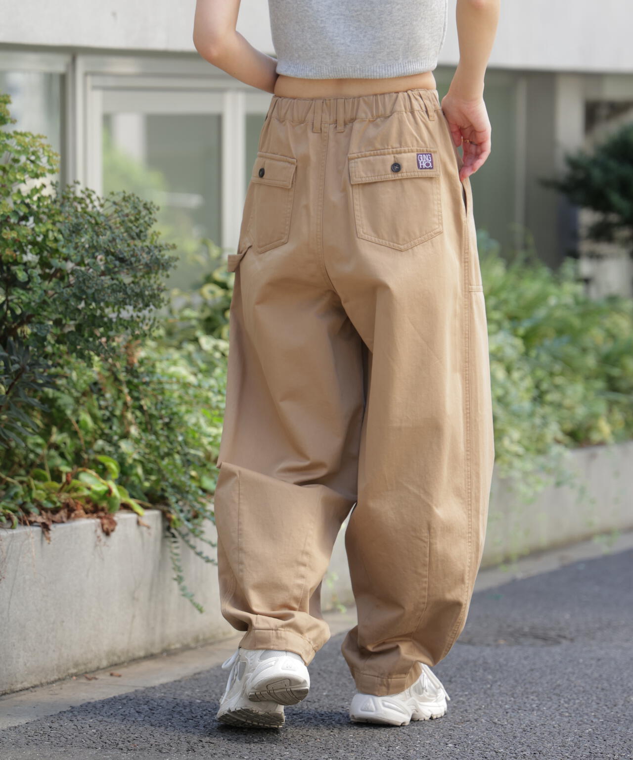 〈フリーズマート別注〉GUNG HO ミリタリーバレルパンツ【低身長サイズ有】