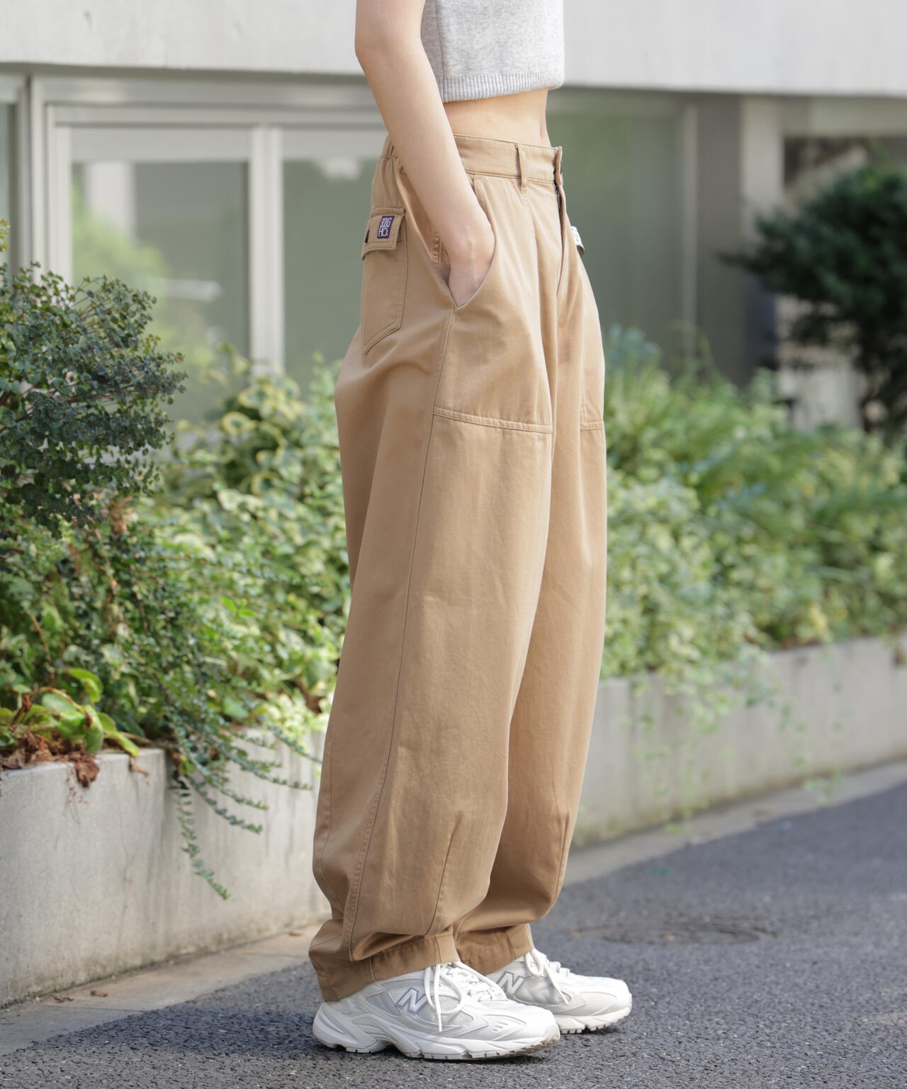 〈フリーズマート別注〉GUNG HO ミリタリーバレルパンツ【低身長サイズ有】