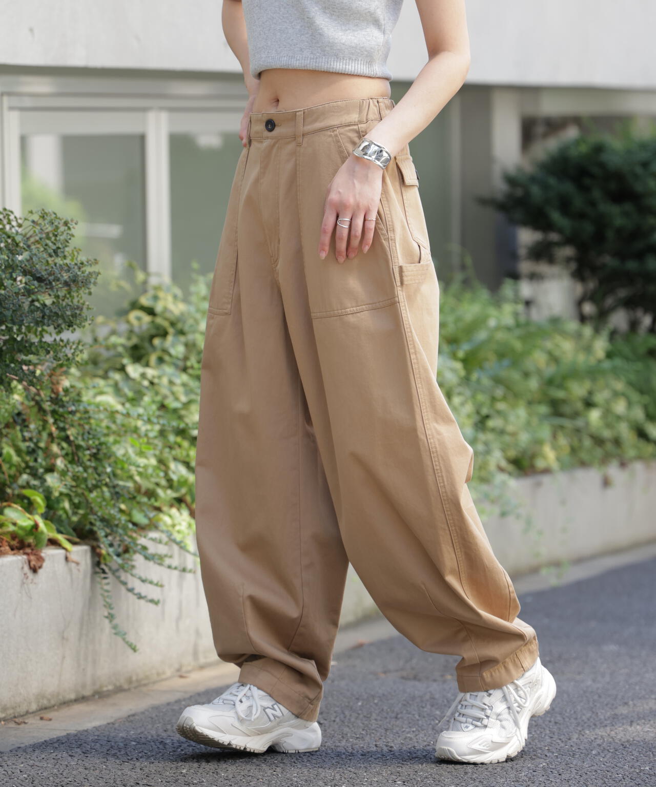 〈フリーズマート別注〉GUNG HO ミリタリーバレルパンツ【低身長サイズ有】