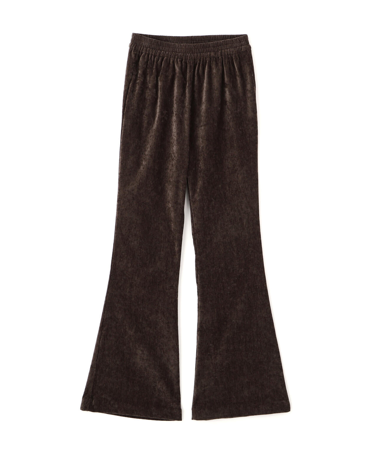 ベロアフレアレギンスパンツ