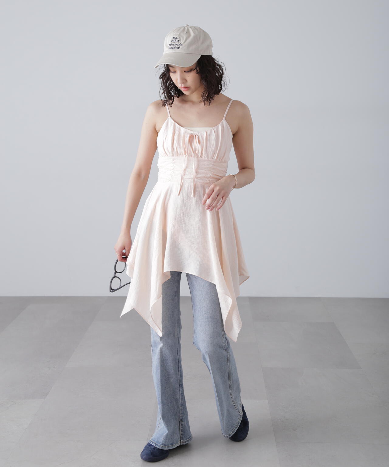 イレヘムチュニックキャミワンピース